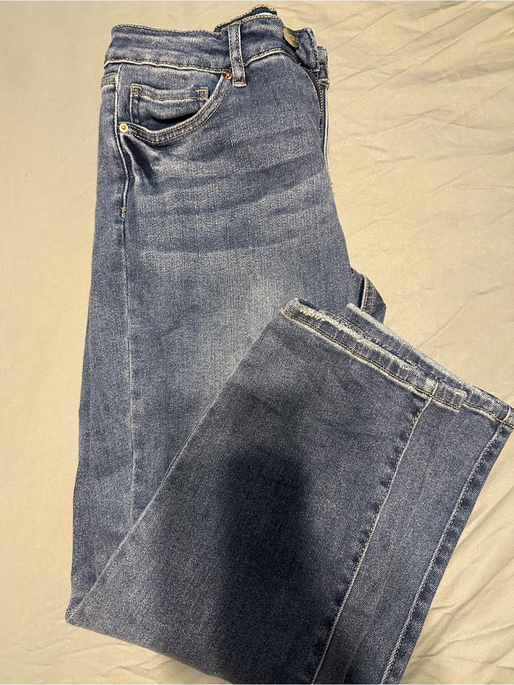 Royalty For Me Women's Straight-Leg Blue Jeans